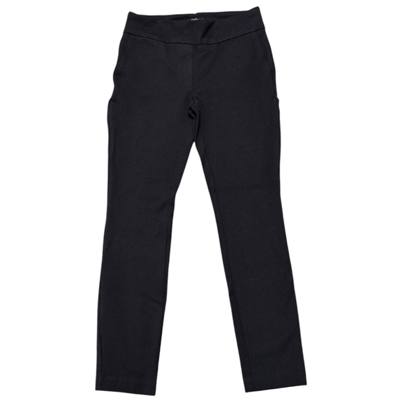 Dalia Black Ponte Pull On Work Pants Size Small - Picture 2 of 10